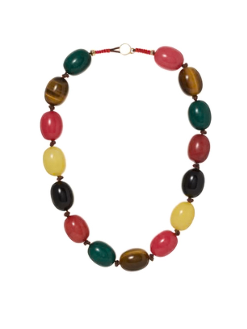 NWOT Roxanne Assoulin The Multi Pebble Stone Necklace
